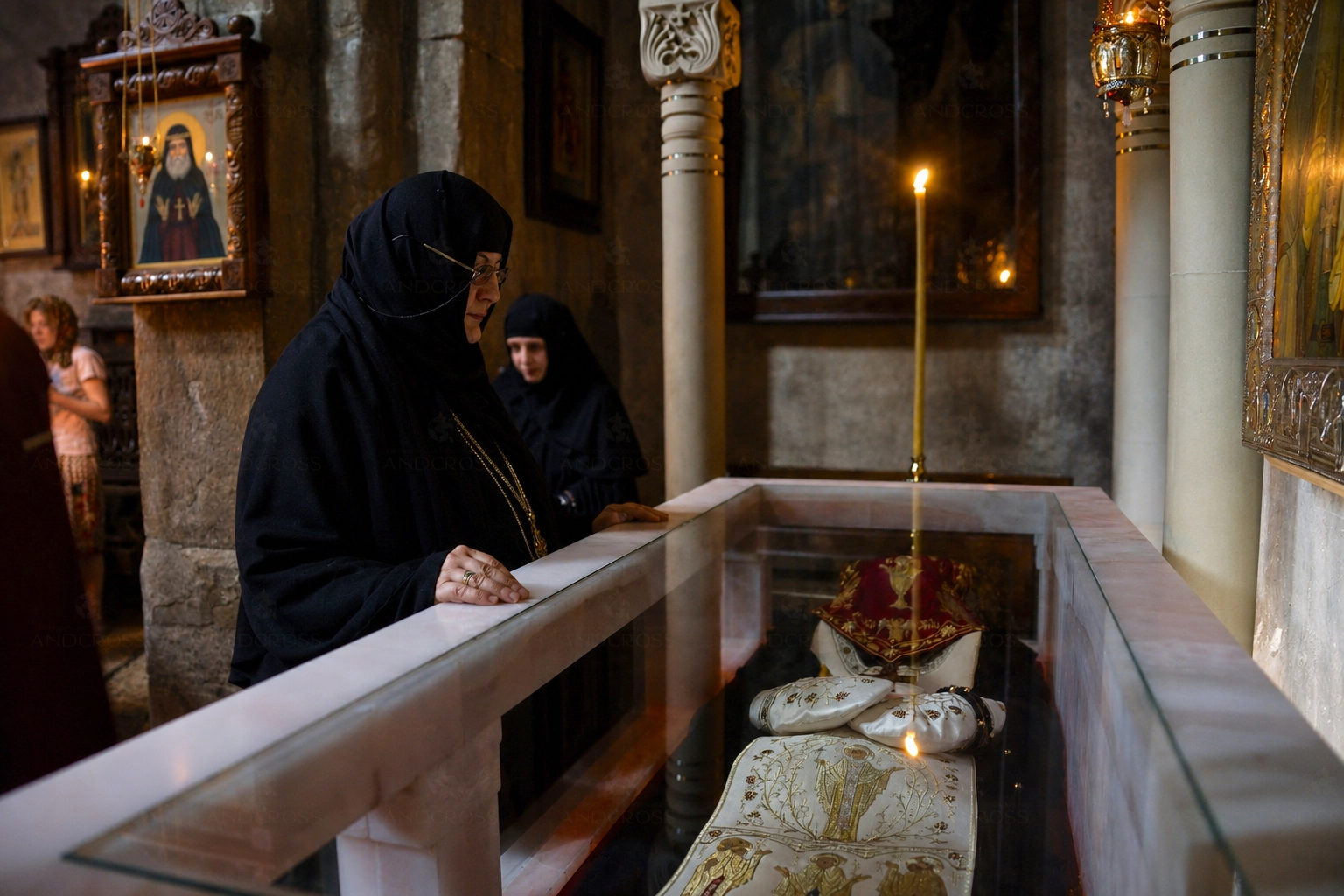 Relics of Gabriel in Samtavro
